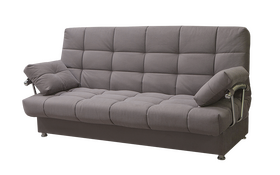 «МИЛАН» - современный прямой диван книжка с вместительным бельевым ящиком 