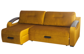 «ОРЛАНДО» угловой диван со спальным местом и вместительным бельевым ящиком